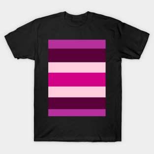 Pink & Purple Stripe T-Shirt